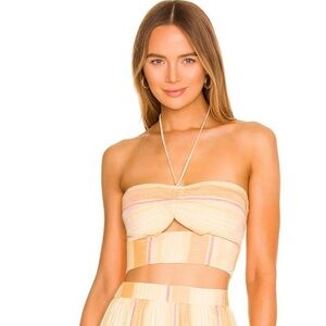 NWT- L*space Blue Skies Tube Top
